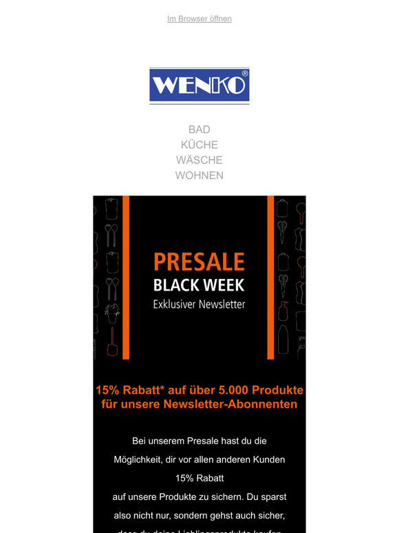 PRESALE - Exklusiver Rabatt