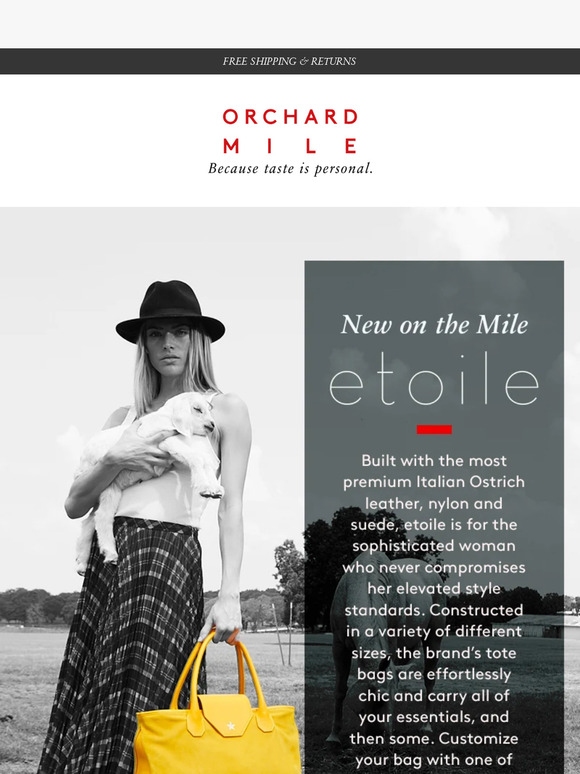 Elevated totes, impeccable style