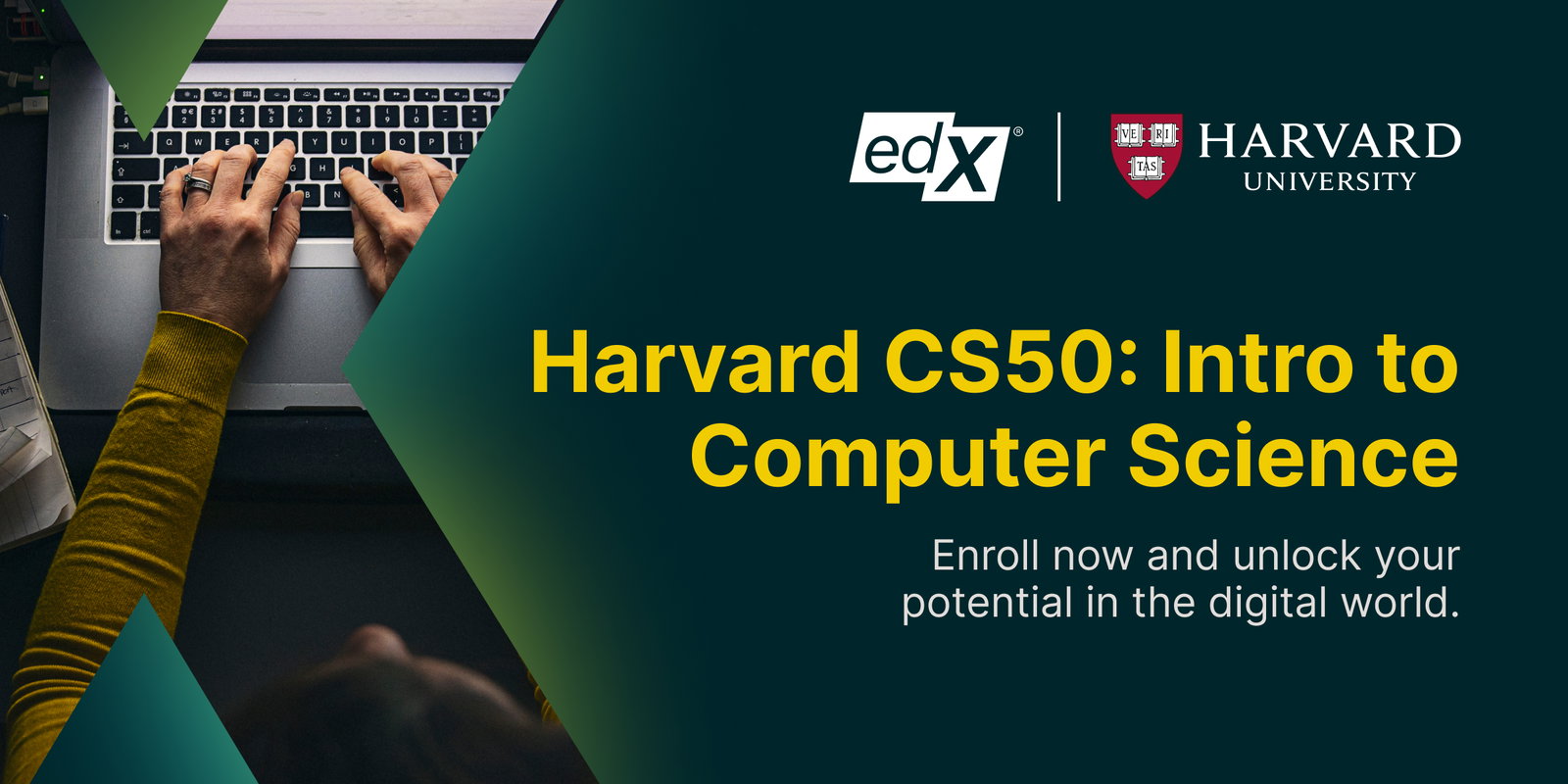 Harvard CS50: Intro to Computer Science. Enroll now and unlock your potential in the digital world.