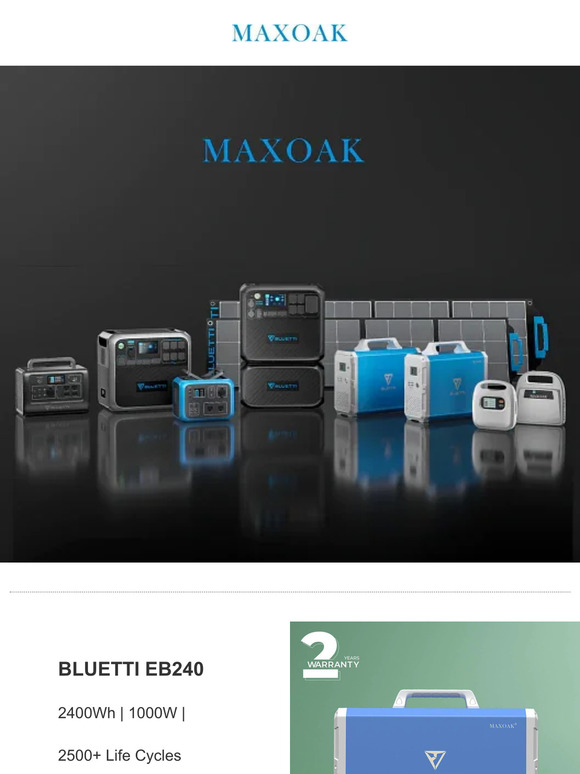 🤩Unlock Early Black Friday Savings at MAXOAK| Best Price Ever🔥