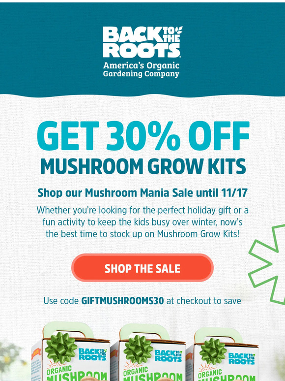 Give the Gift of Mushroom Magic for 30% OFF