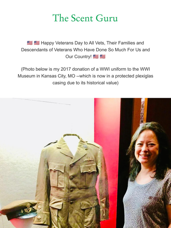 The Scent Guru Group, LLC: Thank you Veterans! | Milled