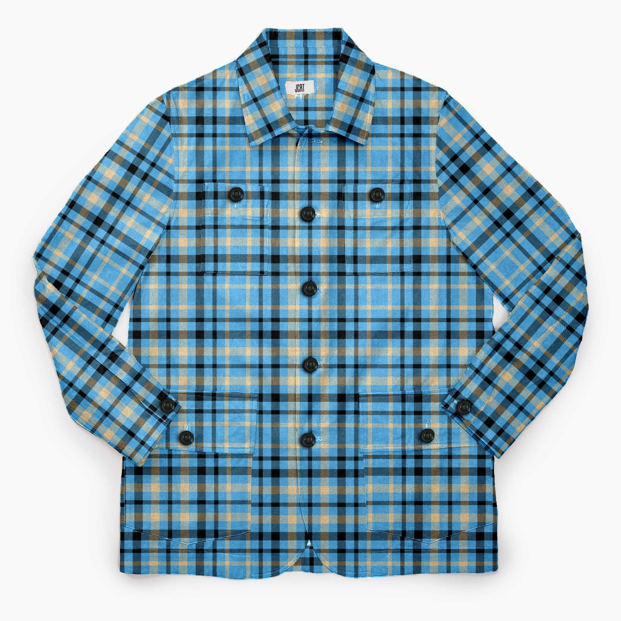 Image of The Linus's Blanket Plaid Chore Coat