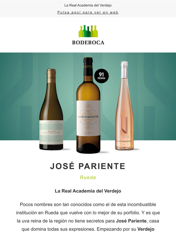 José Pariente: el retorno de los verdejos top ventas