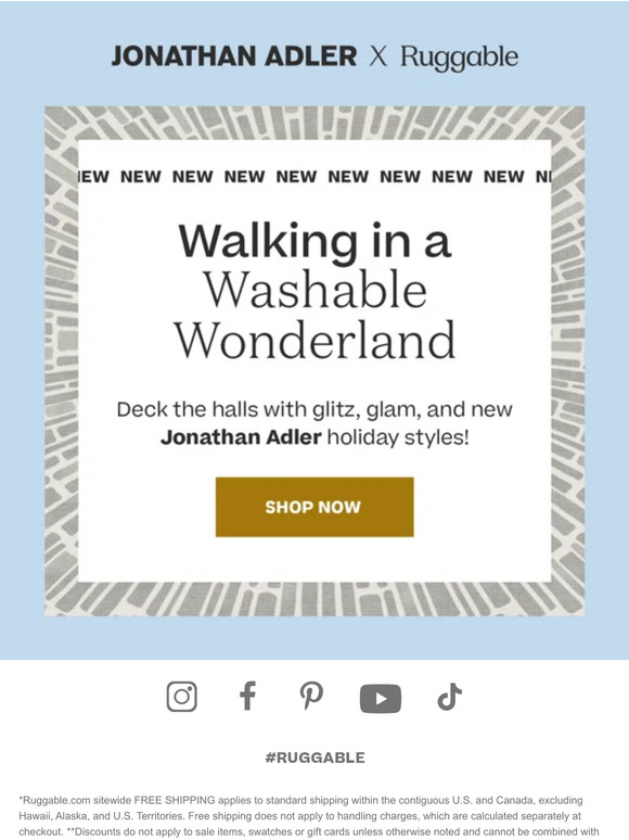 Welcome Winter With NEW Jonathan Adler Styles