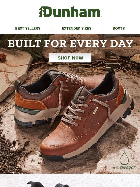 Waterproof sneakers that are made to last.