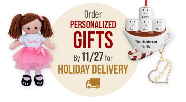 Shop Personalized Gifts