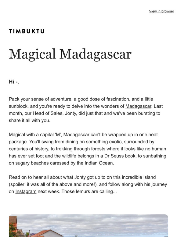 Explore Madagascar with Jonty 🇲🇬