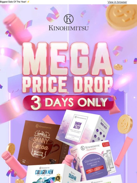 3 Days Mega Price Drop 🔥