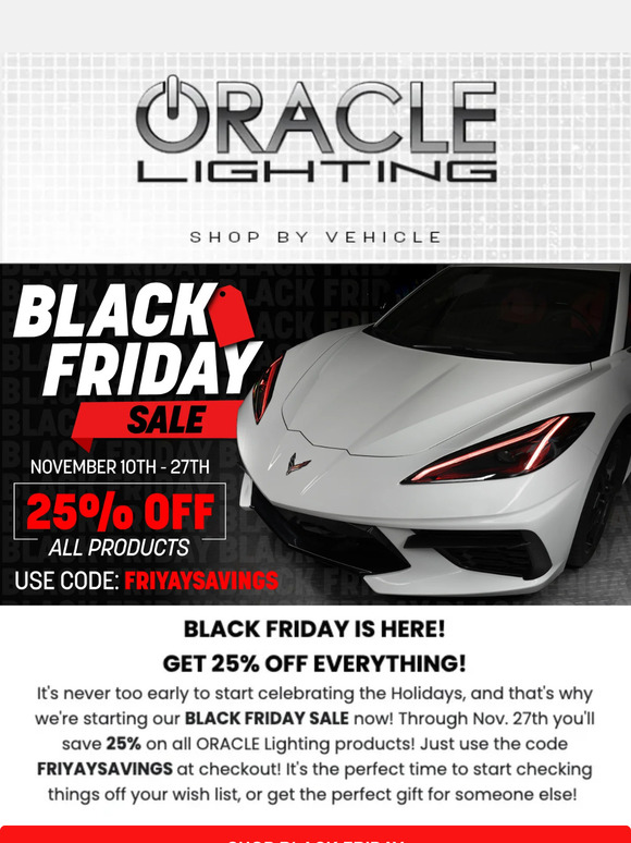 Black Friday Starts Now‼️
