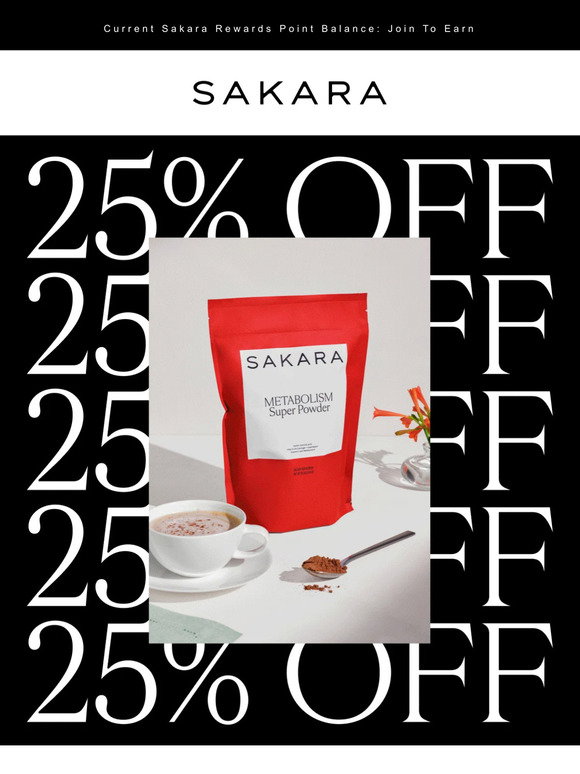 Sakara Life Email Newsletters Shop Sales, Discounts, and Coupon Codes