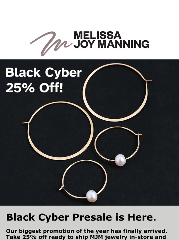 The Black Cyber (Pre)Sale You've Been Waiting For!