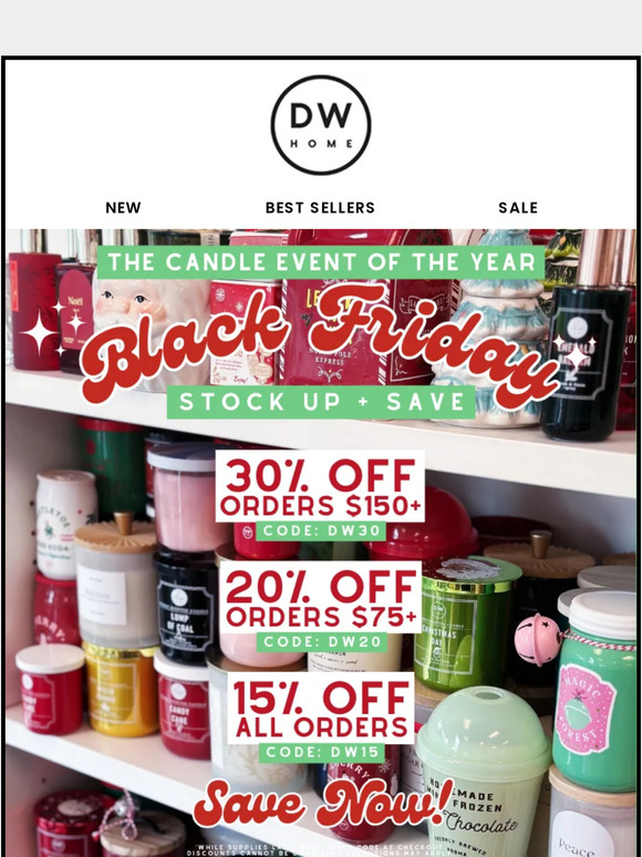 It's THAT time! BLACK FRIDAY SALE is now live! 🎉