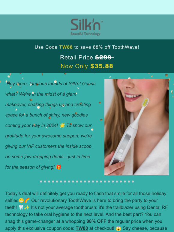 You can't help but smile about this deal!