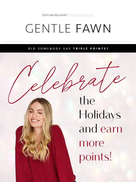 TRIPLE POINTS on now!
