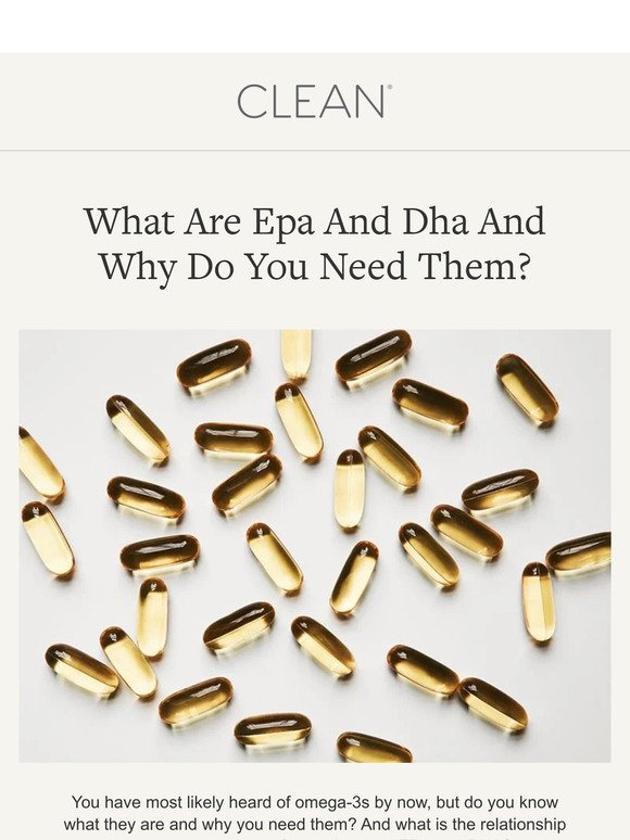 What Are EPA And DHA?