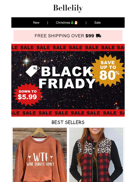 📣🎉 It's Black Friday Sale – GO GO GO!
