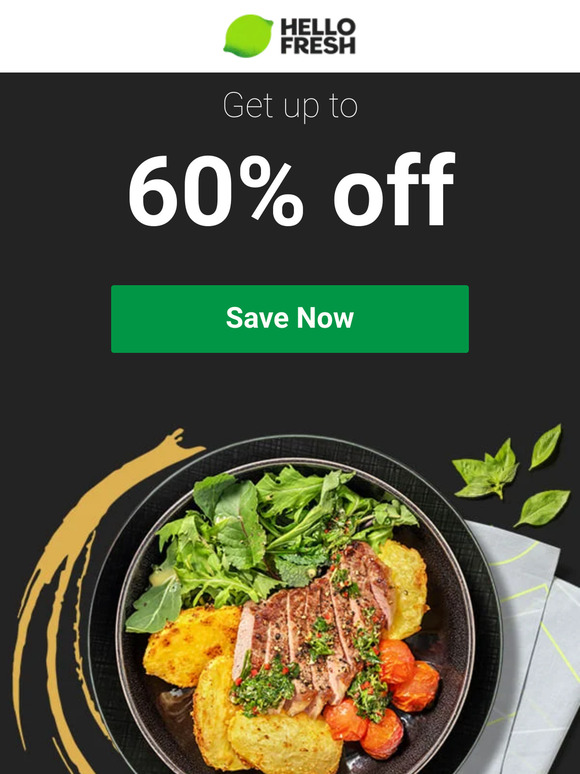 Early meal kit Black Friday deals from HelloFresh and more