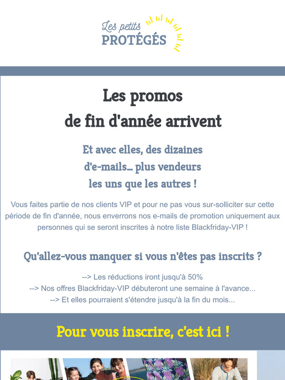 Marre des e-mails de publicité ?