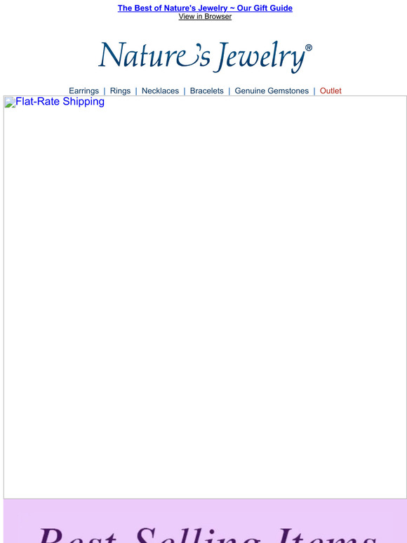 Nature's Jewelry Best of the Best Customers LOVE These! Milled