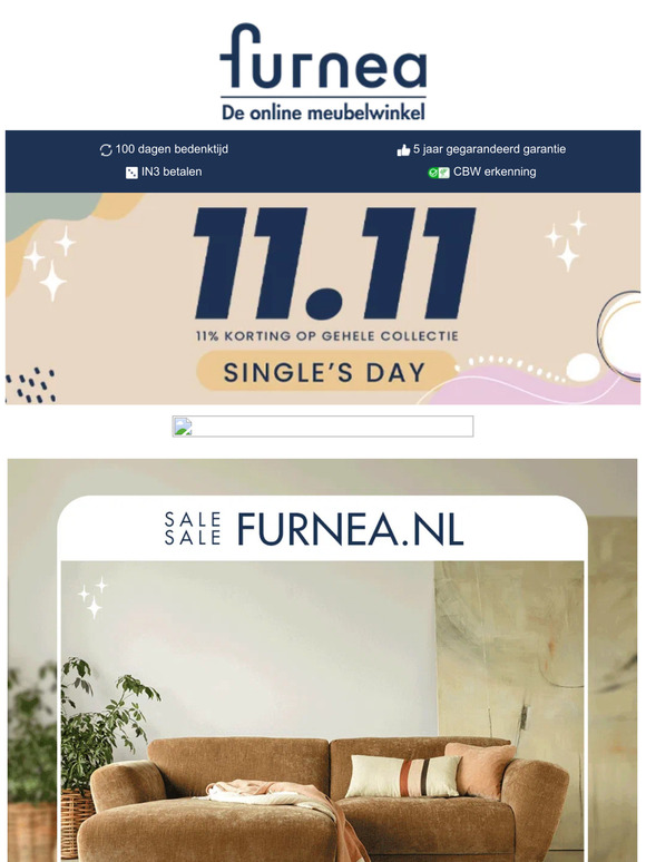 11-11 MeubelFeest 🥳 : Vind Jouw Perfecte Match❗️