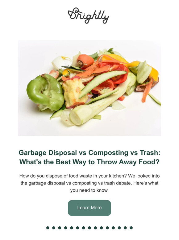 Brightly What is the most sustainable way to dispose of food? Milled