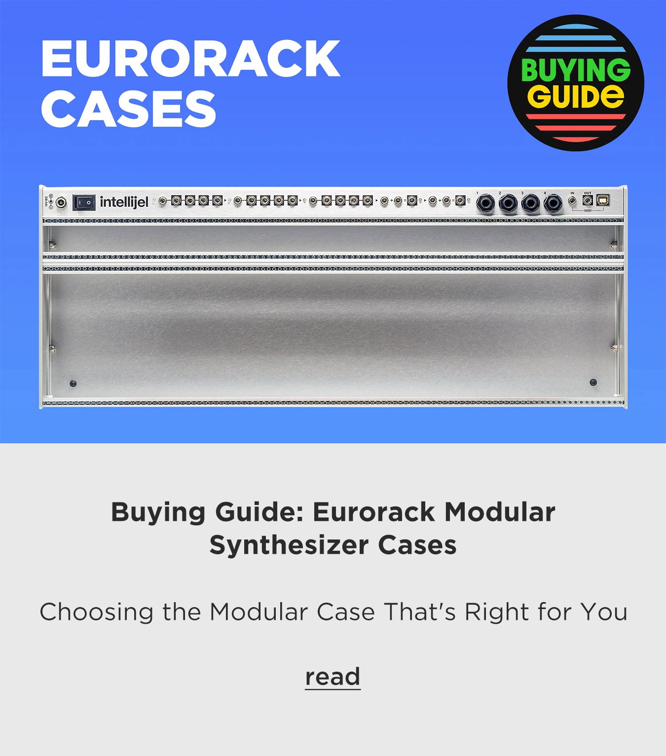 New Eurorack Case Buying Guide