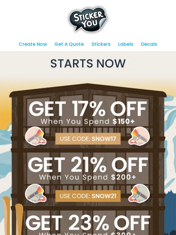 StickerYou Hey there ️ Holiday Sale Early Access Save 23 Milled