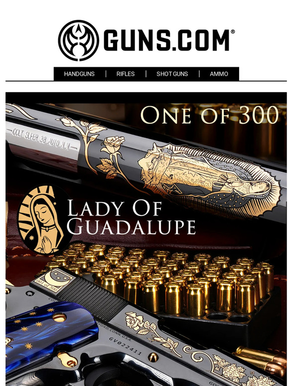 “Gun of the Year” Colt 1911 Lady of Guadalupe by SK Customs