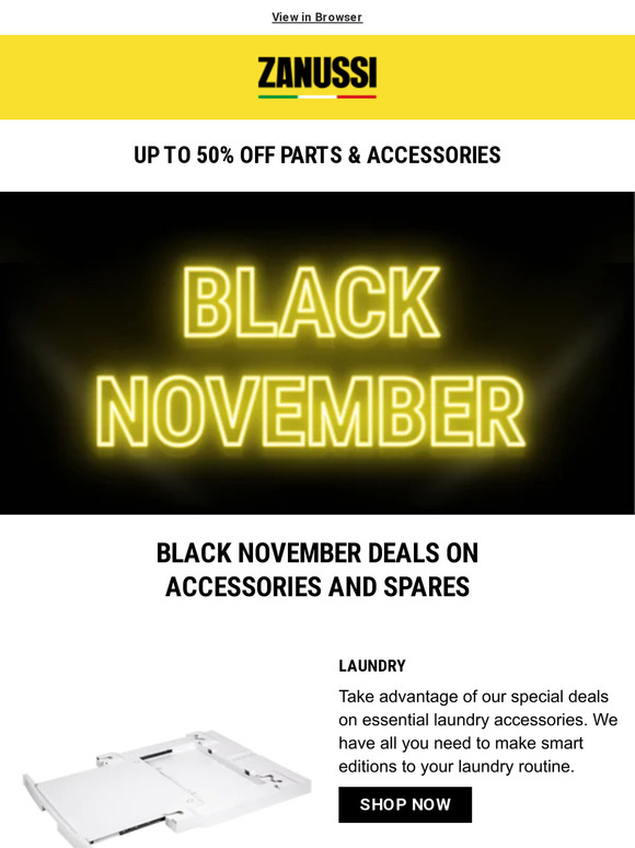 Save Up To 50% This Black November