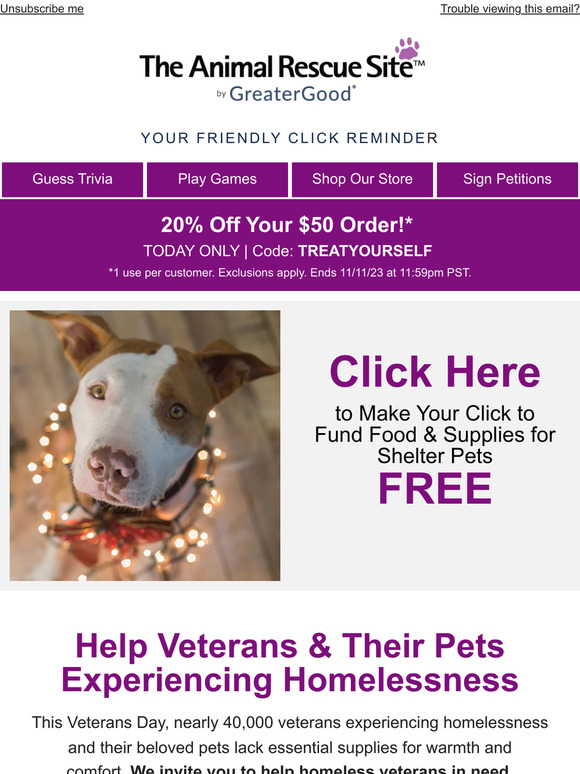 LLC Feed Shelter Pets With a Click 🦴🐟 Milled