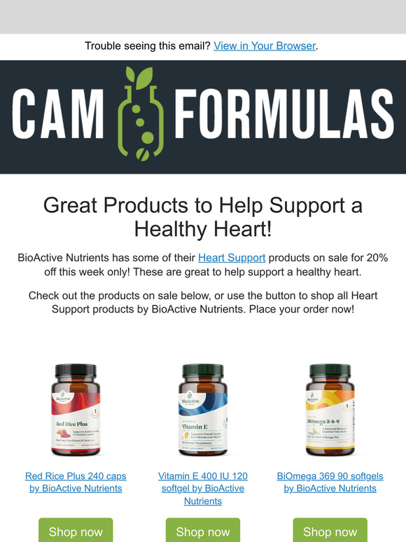 These Heart Healthy Supplements are on Sale!