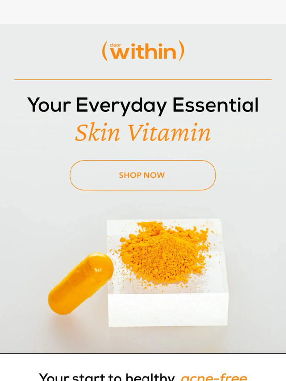 Your Everyday Essential Skin Vitamin 🟠