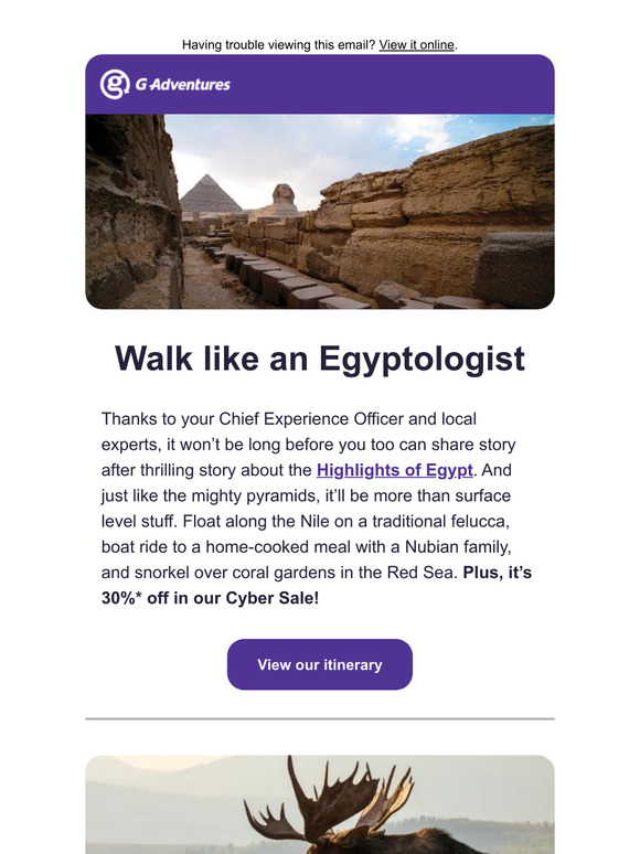 Dig deep in Egypt + new reasons to love National Geographic Journeys