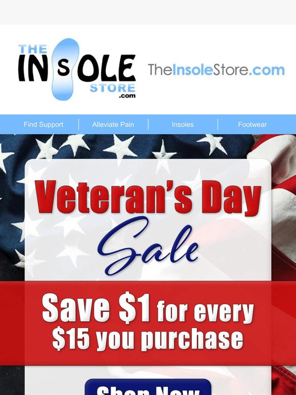 Veteran's Day Sale 🇺🇸
