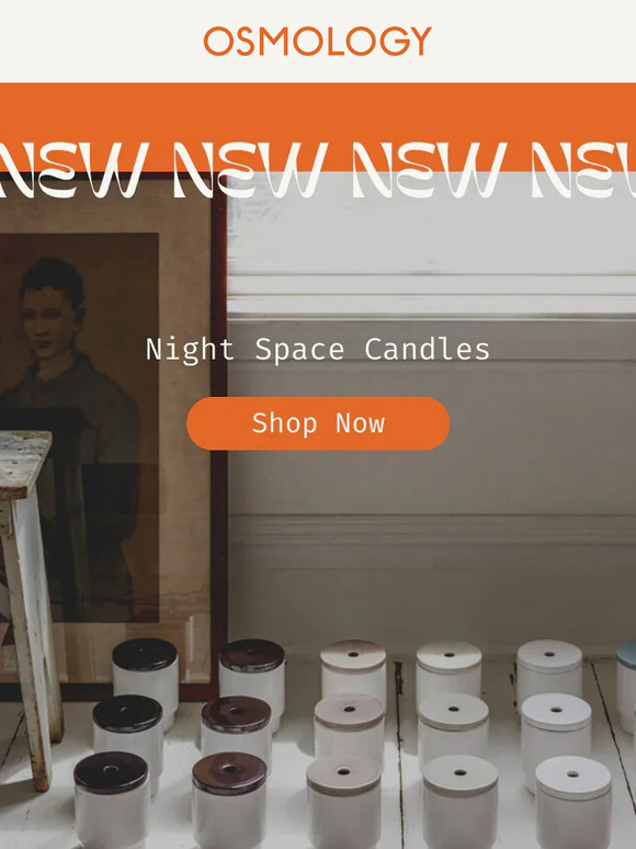 Introducing Night Space - Our Latest Candle Obsession