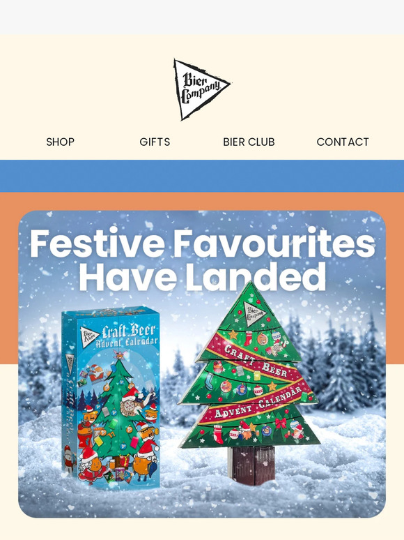 Festive favourites have landed ❄️🎄