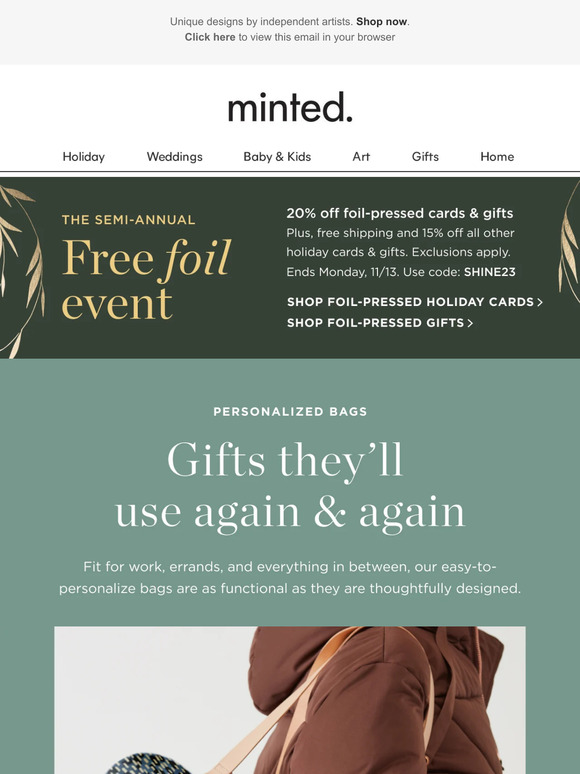 15% off an accessory they'll use again & again