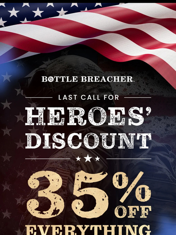 Final Salute: 35% Off Ends Today!