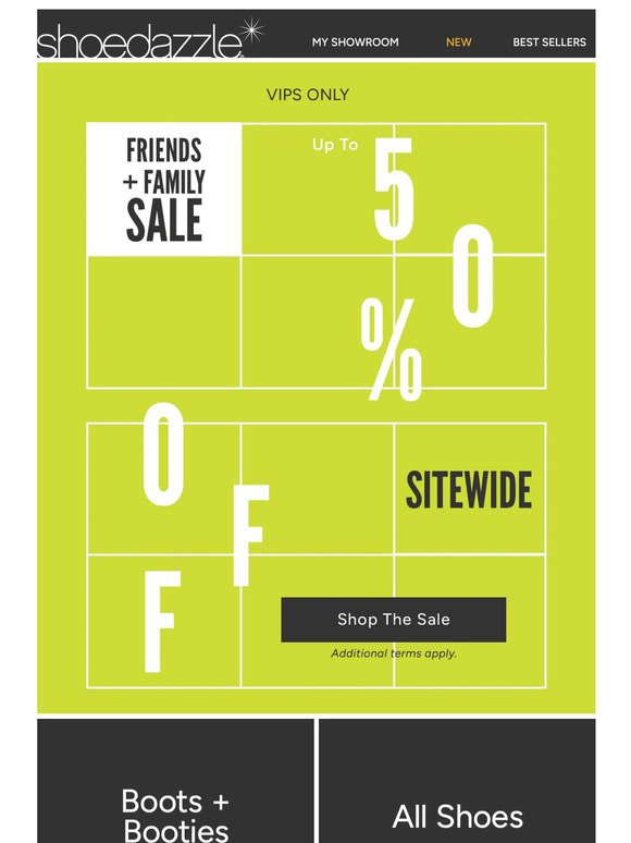 PSA! Up to 50% Off is Waiting