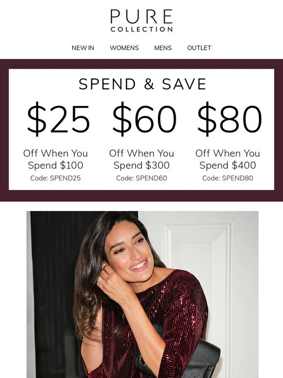 Spend & Save Up To $80 | Offer Ends Tomorrow