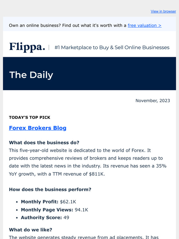 This Forex Blog Will Be Snatched Soon... 