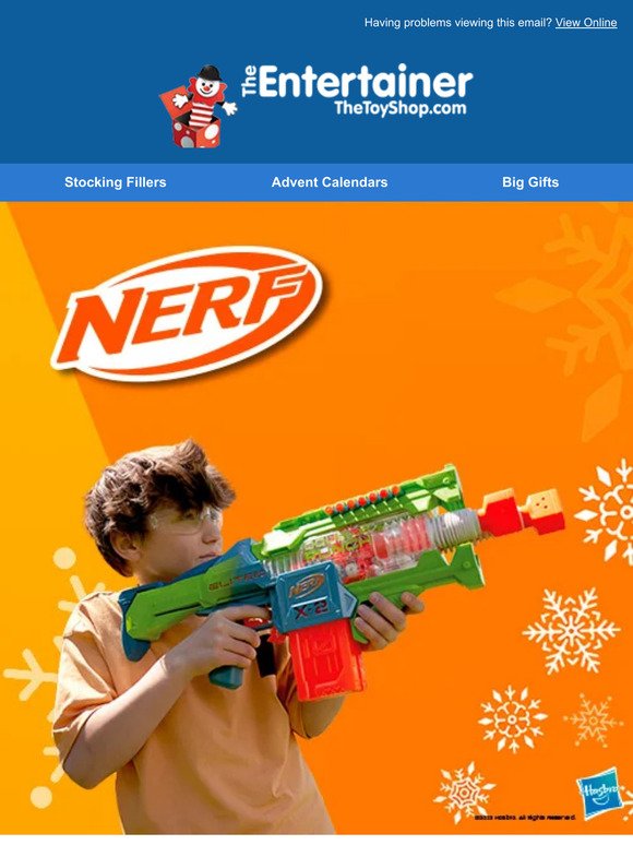Save Up To 60% On Nerf! 🤩