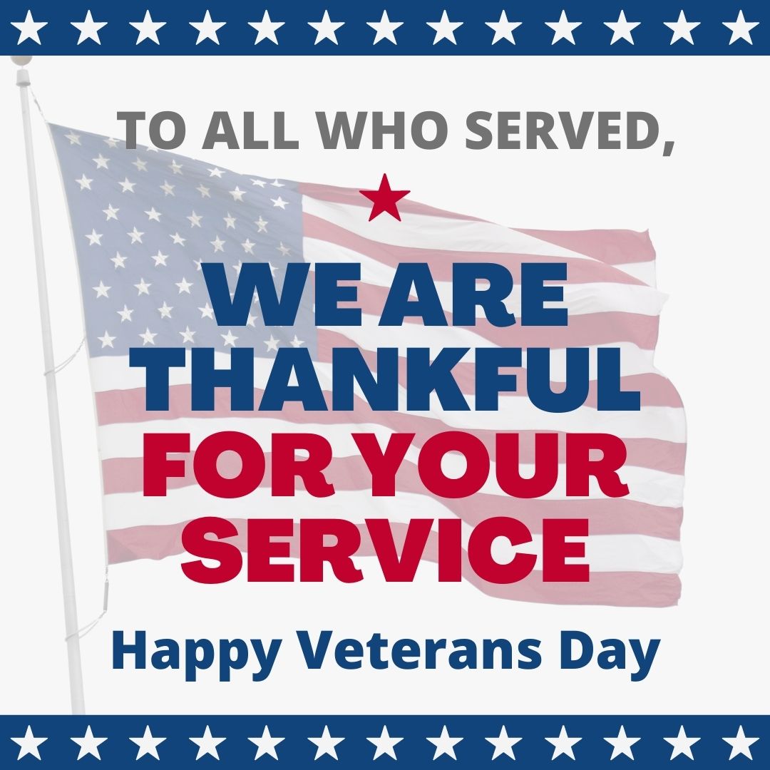 Happy Veterans Day!