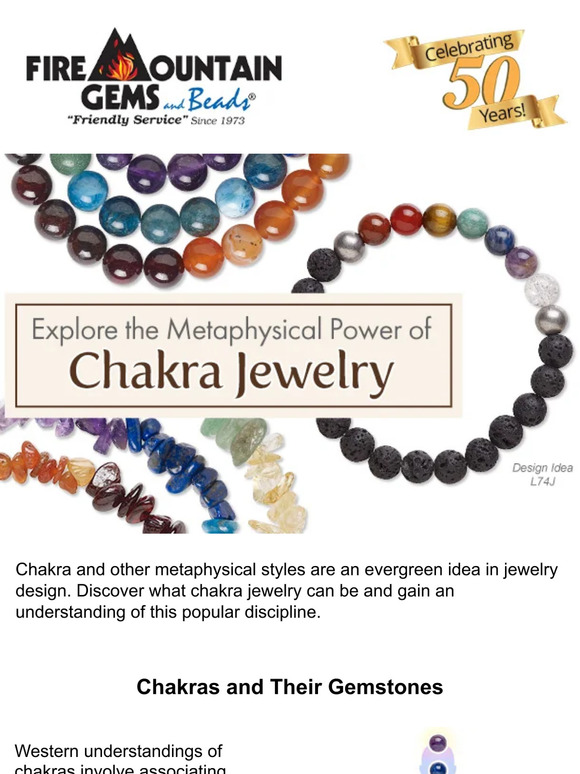 Fire Mountain Gems Learn about Chakra Jewelry and Discover the Power