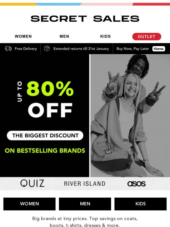 Selling fast! Up to 80% off bestsellers - River Island, ASOS & more.