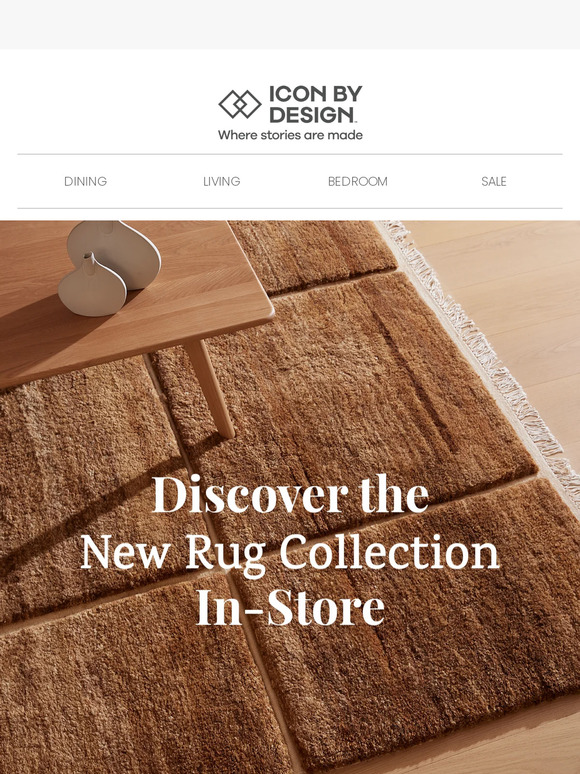 Icon By Design: NEW Rug Collection In-Store | Milled