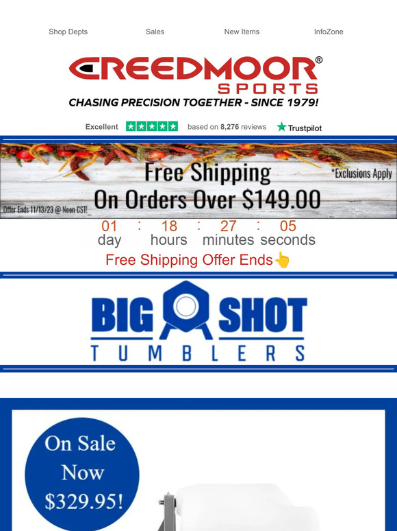 Big Shot Tumblers On Sale Now!