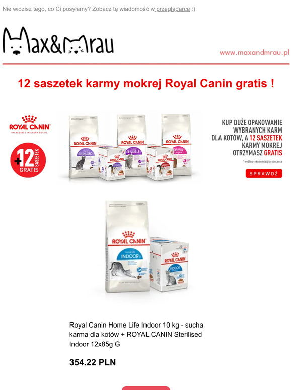 🐶Sprawdź nasze promocje na karmy Royal Canin dla Twojego psiaka i kociaka🐱