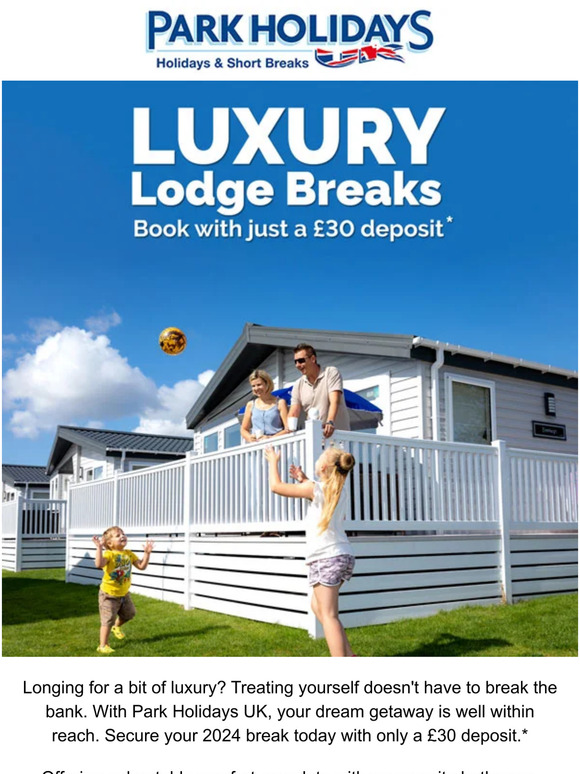 Treat yourself to a bit of luxury...